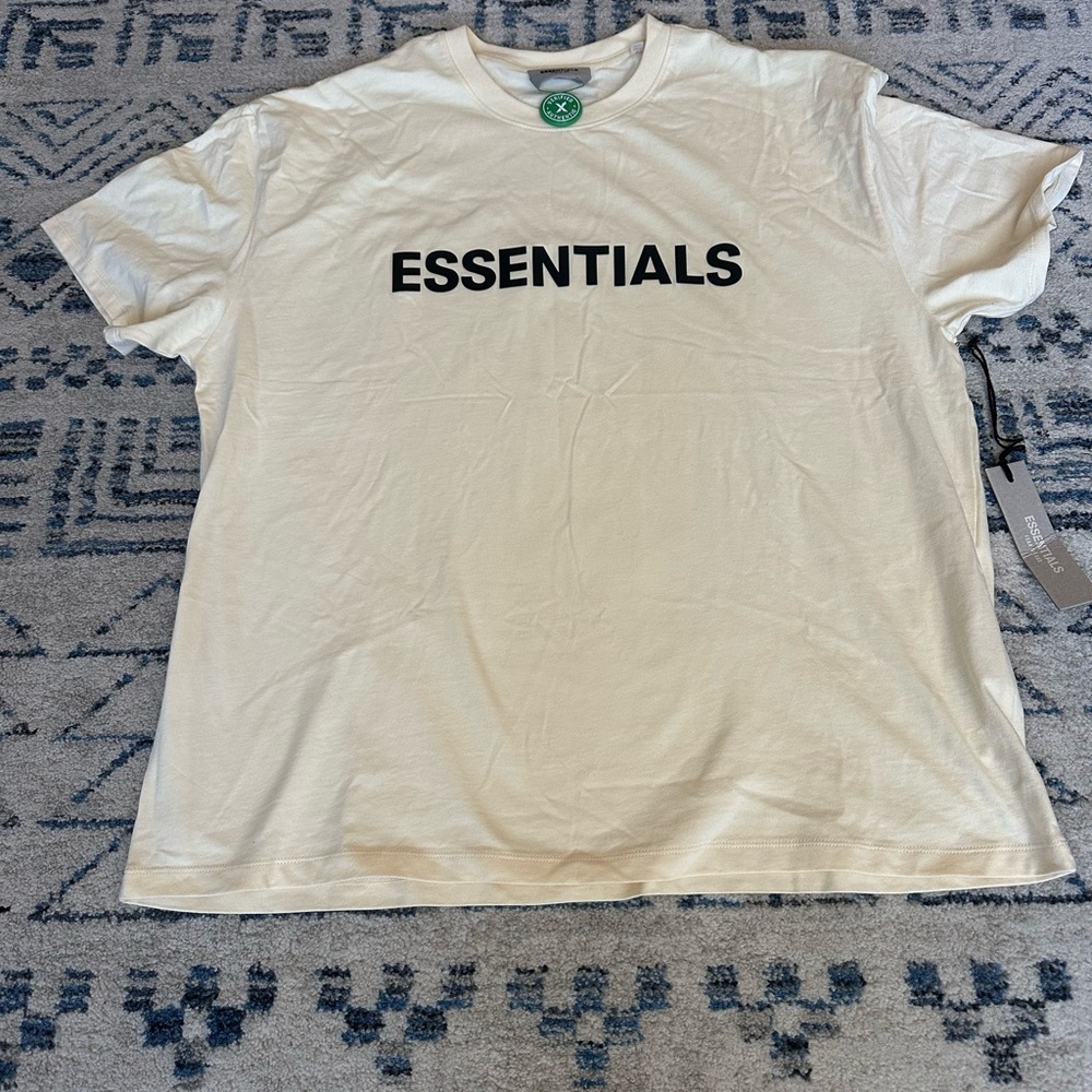 Fear of god x Essentials t shirt SS20 men sz large NWT